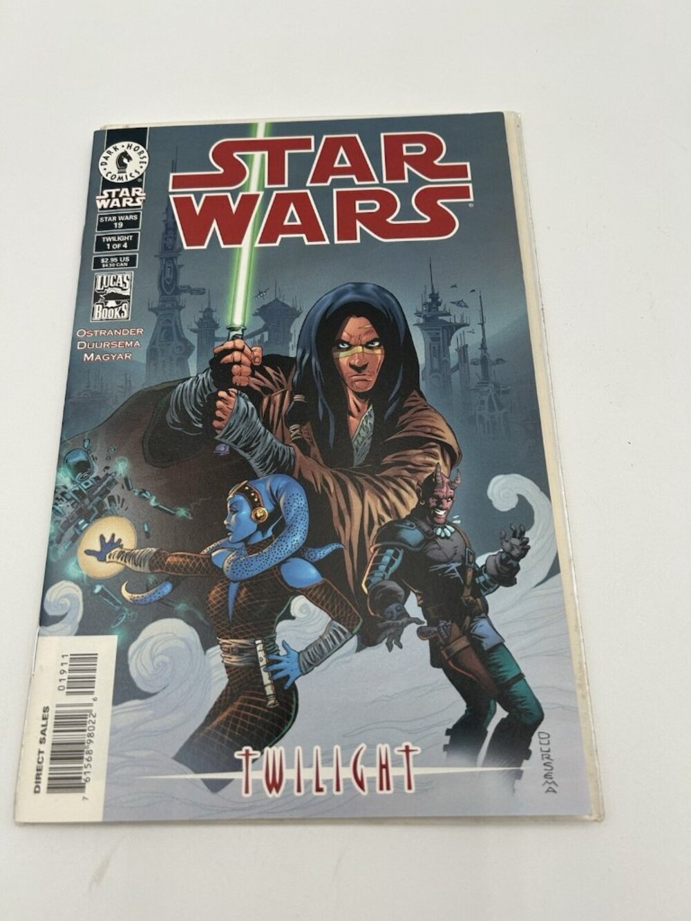 Star Wars #19 2000 1st Aayla Secura Twilight 1 of 4 Dark Horse Comics Clone Wars